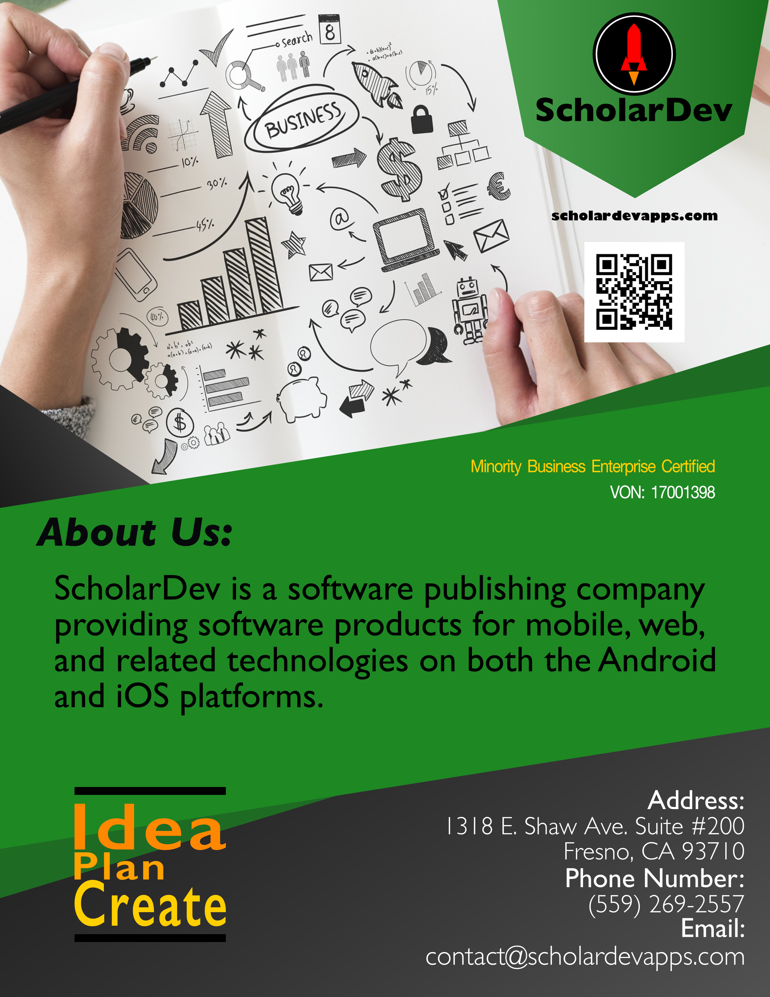 ScholarDev Flyer Example One